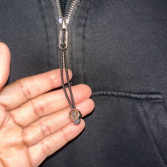 Lululemon Scuba Oversized Funnel Neck Half Zip Crop Sweatshirt - Picture 3 of 5